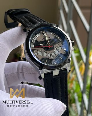 AUTHENTIC TUBULAR BATMAN BLACK BELT SILVER CASE_img_0