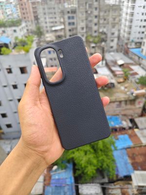 IQOO Neo10 plain leather texture anti-fingerprint soft anti-fall large hole protective cover_img_1