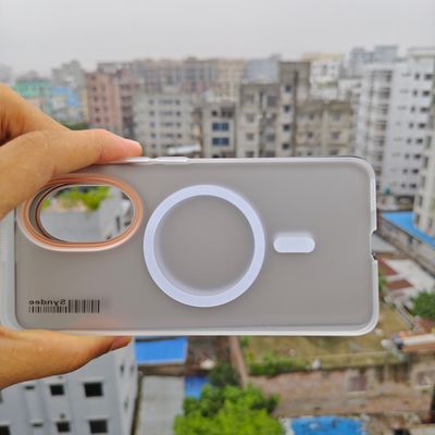 Honor 200 Premium magnetic magsafe hard transparent cover_img_5