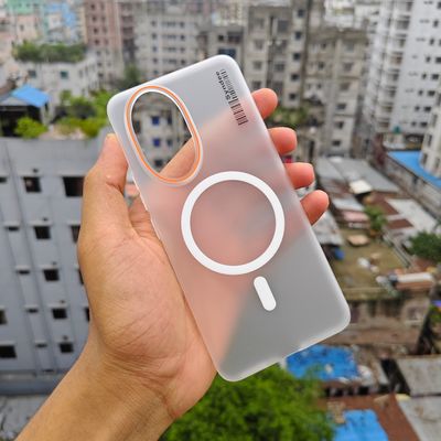 Honor 200 Premium magnetic magsafe hard transparent cover_img_2