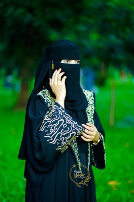 Calligraphy Coart Abaya_img_2