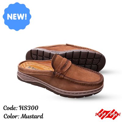 New Half Shoe HS300 Mustard_img_1
