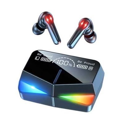 Original M28 TWS Bluetooth 5.1 Gaming Headset Dual Mode Wireless Earphones Sports Stereo Sound Low Latency LED Digital Display Smart Touch Earphone_img_5
