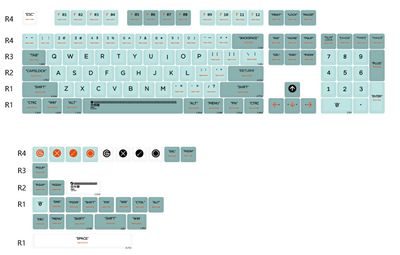Iceberg MDA PBT 132 Keys Keycaps_img_1