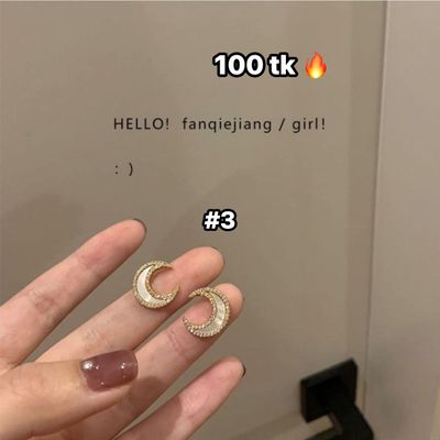 White Ear Ring-NS4411_img_3