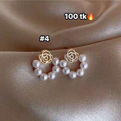 White Ear Ring-NS4411_img_4