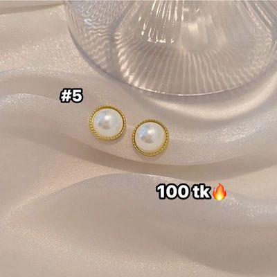 White Ear Ring-NS4411_img_5