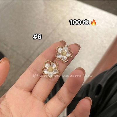 White Ear Ring-NS4411_img_6