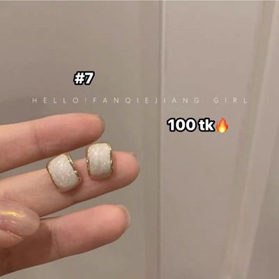 White Ear Ring-NS4411_img_7