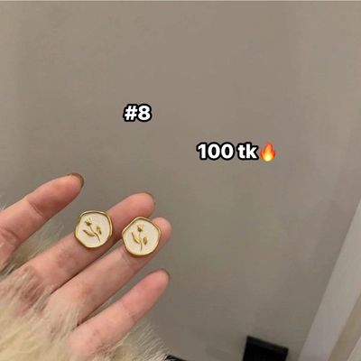 White Ear Ring-NS4411_img_8