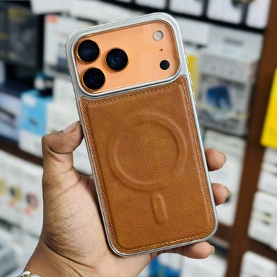 Very premium iPhone MagSafe Leather Case_img_2