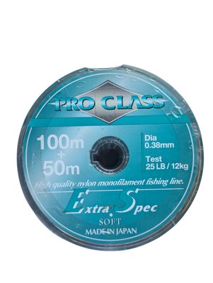 PRO Class Fishing line ( Made in Japan) 150 Meters (0.38mm)_img_0
