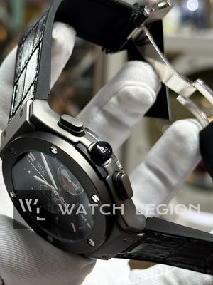 HUBLOT CHRONOGRAPH TRANSPARENT BACKSHELL BLACK_img_3