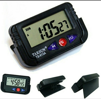 Taksun Ts-613A-2 Car Dashboard Alarm Clock and Stopwatch with Flexible Stand_img_3