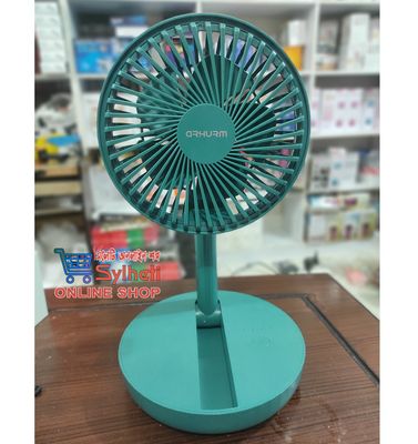 Rechargeable 5-inches Folding fan HCZ21 Green colour_img_1