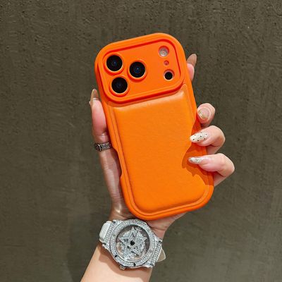 Premium Leather Texture Shockproof Full Coverage for iPhone 17 16 15 14 13 12 Pro/pro Max_img_2