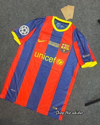 FC Barcelona 2010-11 home jersey from the 2011 Champions League Final in London_img_0