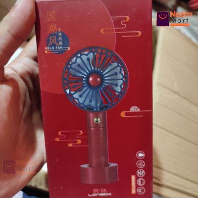 Sniper Rechargeable fan with led Regular 5" | Nazim Mart_img_0