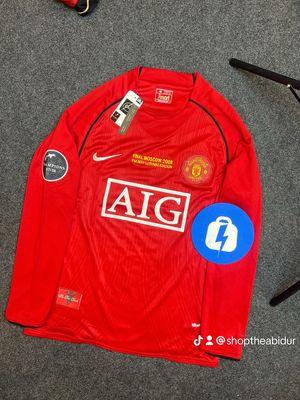 Manchester United 2007/08 Cristiano Ronaldo long-sleeve home jersey_img_0