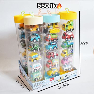 Mini Pull Bag Toy Car(6ps set)-NS4431_img_1