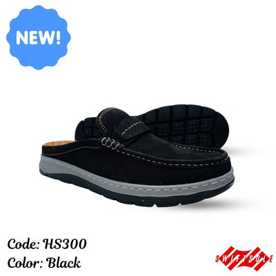 New Half Shoe HS300 Black_img_1