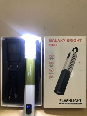 Galaxy Bright GB-90 Rechargeable LED Flashlight - 2000mAh - Strong Light Wick_img_2