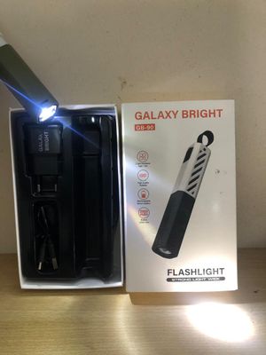 Galaxy Bright GB-90 Rechargeable LED Flashlight - 2000mAh - Strong Light Wick_img_5