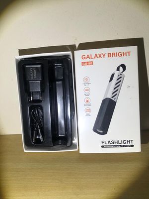 Galaxy Bright GB-90 Rechargeable LED Flashlight - 2000mAh - Strong Light Wick_img_6