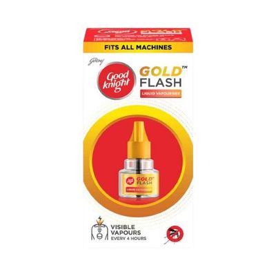 Godrej Good Knight Gold Flash Liquid Vaporizer Refill 45mlগোদরেজ গুড নাইট গোল্ড ফ্ল্যাশ লিকুইড ভ্যাপোরাইজার রিফিল_img_0