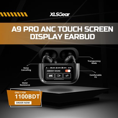 A9 Pro ANC Touch Screen Display Earbuds_img_0