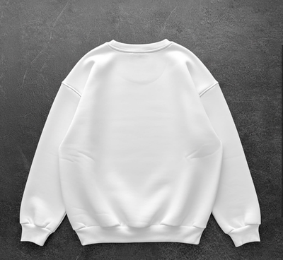 Sweatshirt White Exercise_img_1