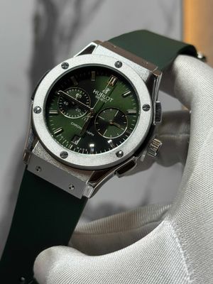 HUBLOT CLASSIC FUSION GREEN BELT silicone_img_0