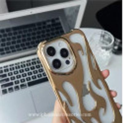 Gold Shiny FIRE Electroplated Soft Case_img_2