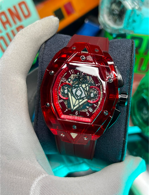 Hublot Sang Bleu Belt Red_img_0