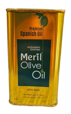 Meril Olive Oil 150 ml - মেরিল অলিভ ওয়েল/তেল ১৫০ মিলি_img_0