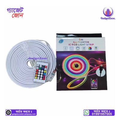 5m App Phantom IC RGB LED Neon Strip Light💥_img_1