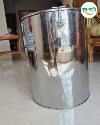 25 KG Stainless Steel Rice Drum_img_8