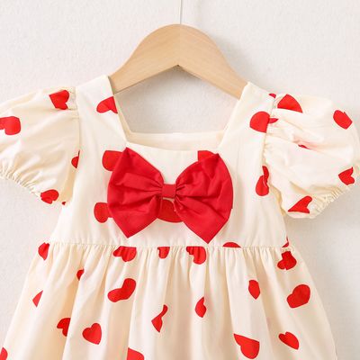Imported🎀 Baby Girl Love Dress – Summer Princess Skirt_img_2