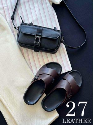 Axis Premium Leather Sandal(Chocolate)_img_1