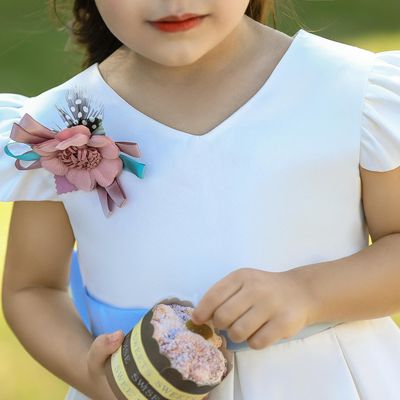 Imported🌹 Red Floral Princess Dress – Sleeveless EU/US Style for Girls_img_3