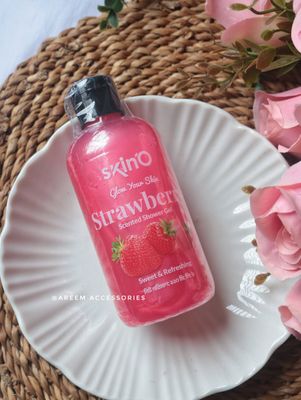 Skin'O Strawberry Scented Shower Gel 220ml_img_0