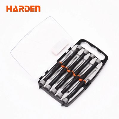 HARDEN 9 Pcs CRV Precision Screwdriver Set (CLASSIC) for Cell Phone Laptop repair; Model: 550122_img_0