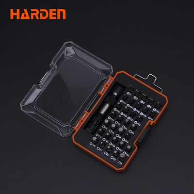 HARDEN 33 Pcs Professional Screwdriver Bits Set | S2 Steel | Magnetic | Tool Kit with Box | Model: 550833_img_2