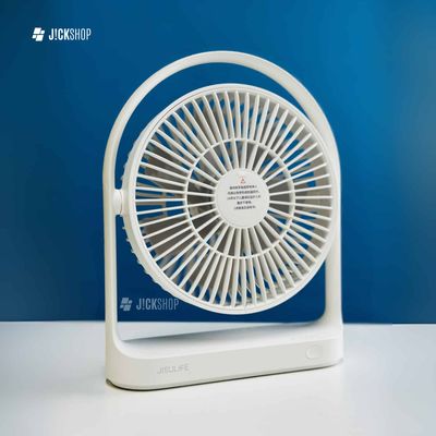 JISULIFE FA19A DC Fan, Run Directly With USB Power From Power Bank Or Solar (Without Battery)_img_0