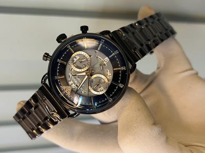 Armani Meccanico Chain Full Black_img_0