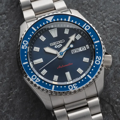 Seiko 5 Sports SKX Blue Dial Automatic Men’s Watch- SRPL83_img_4