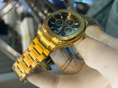 Patek Nautilus Chain Full Gold Tiffany Dial_img_1