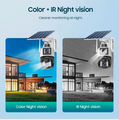 V380 PRO 4K 8MP Wireless CCTV Camera WiFi Solar CCTV Camera Outdoor IP Securi_img_2