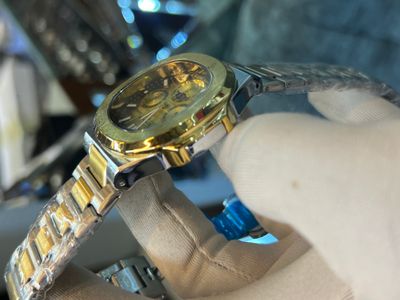 Patek Nautilus Chain Two Tone Gold Dial_img_3