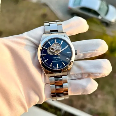 Tissot Gentleman Powermatic 80 Blue Dial Men's Watch- T127.407.11.041.01_img_3